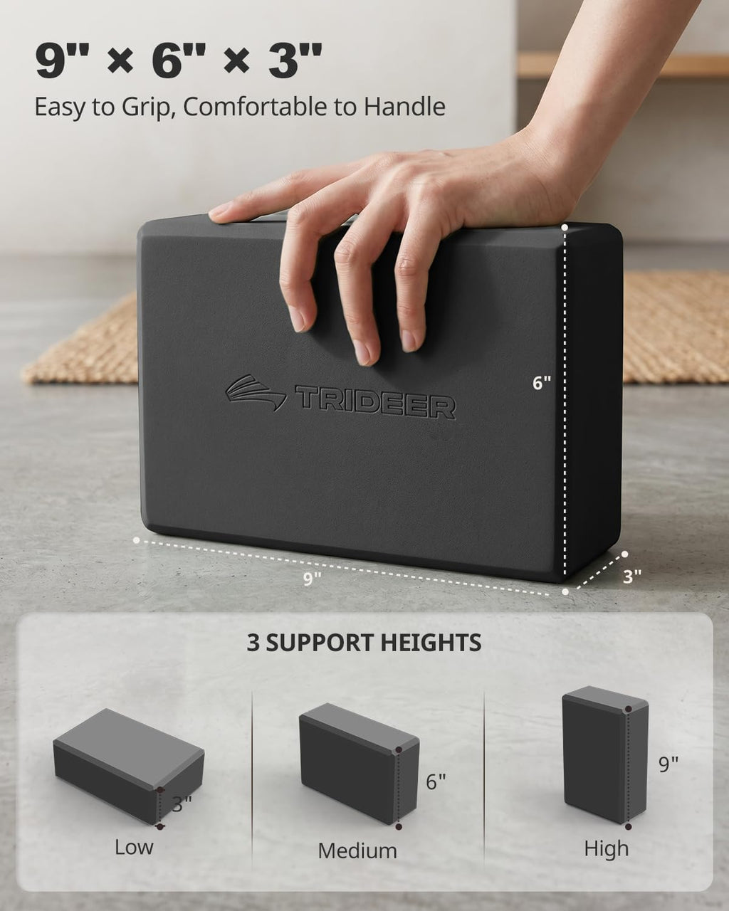 2 Pack FlexBlock Yoga Blocks