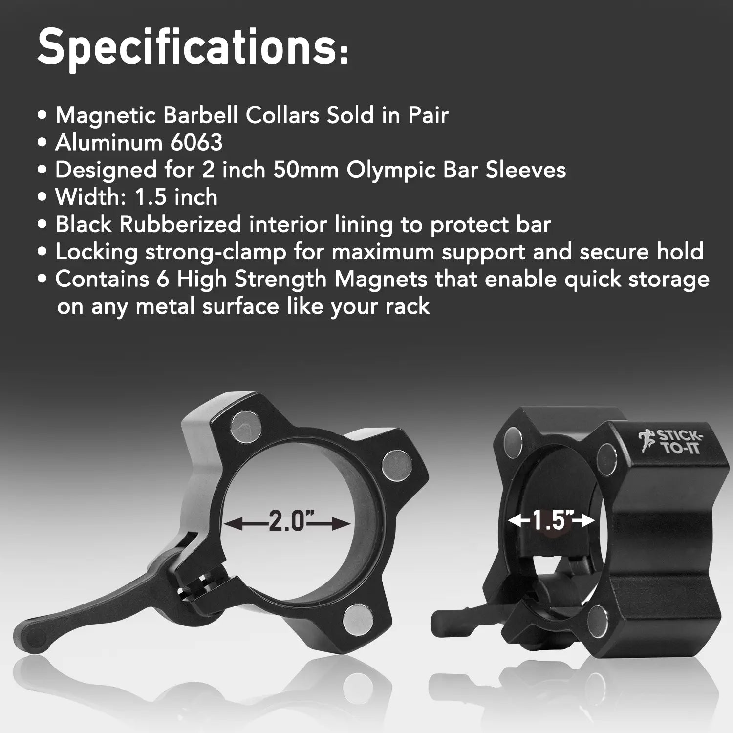 MagLock Barbell Collars